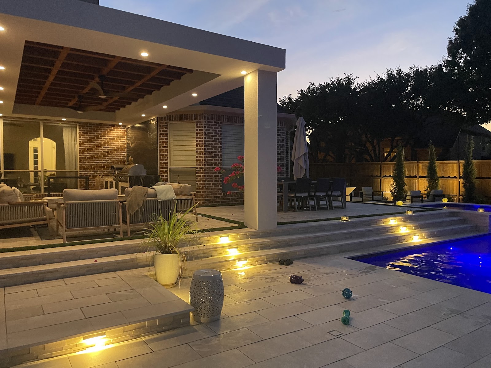 Compact Lap Pool Installation — Wink